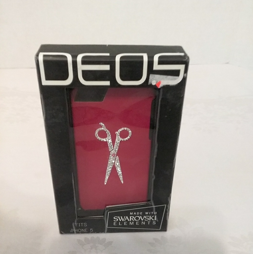 Red Deos Swarovski iPhone 5 Case.